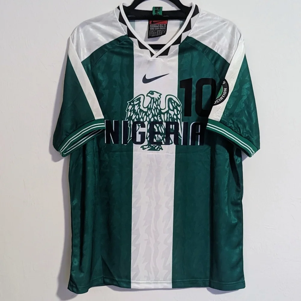 Shirts | Nigeria Jay Jay Okocha Retro Jersey 1996 | Poshmark